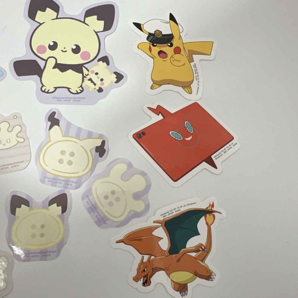 Pokemon Stickers 10pcs - Picture 3 of 3
